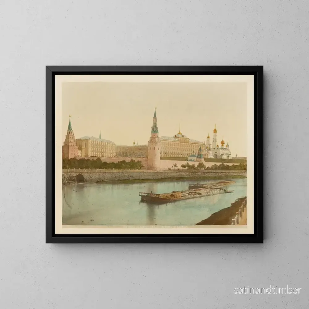Reproduktion av målningen Vue du Kremlin - J Daziaro