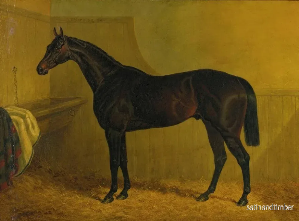 Reproduktion av målningen Loterie - John Frederick Herring l'Ancien - Bild 2