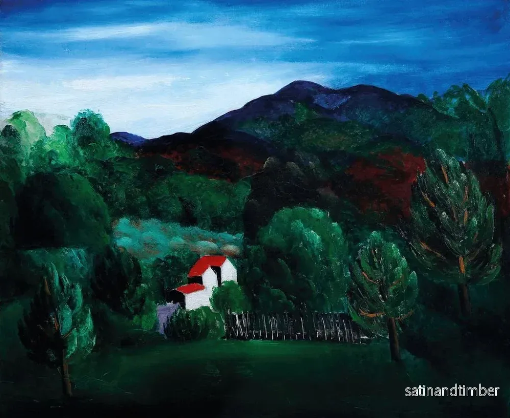 Reproduktion av målningen Landskap provençale - Moïse Kisling - Bild 2