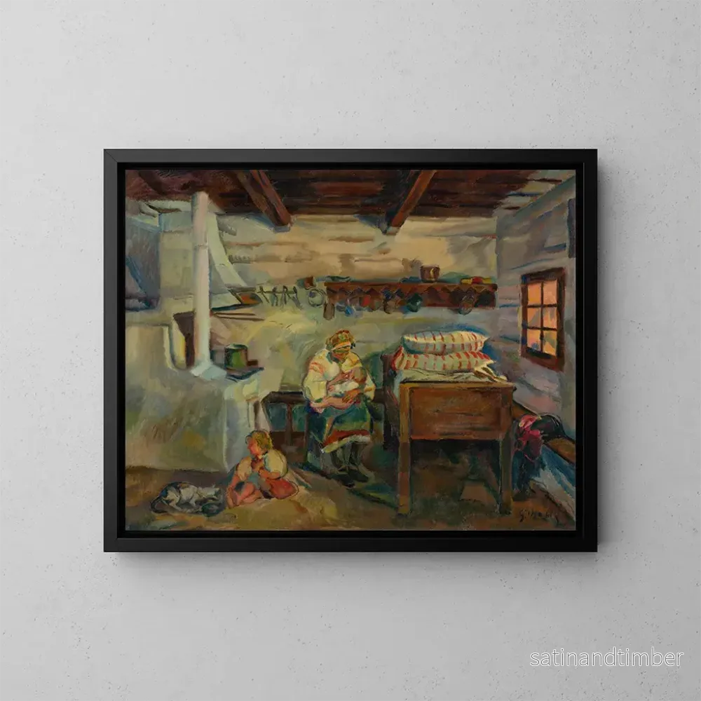 Reproduktion av målningen av Chambre de diar - Gustav Mahler