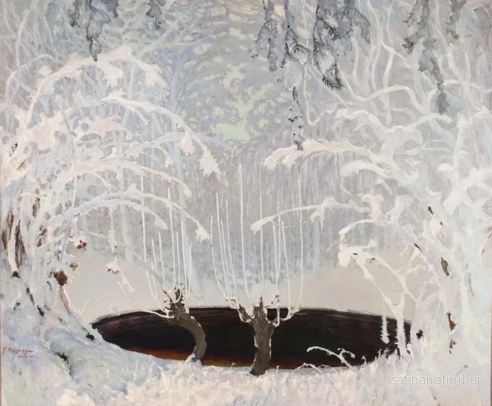 Reproduktion av målningen Conte d'hiver - Ferdynand Ruszczyc - Bild 2