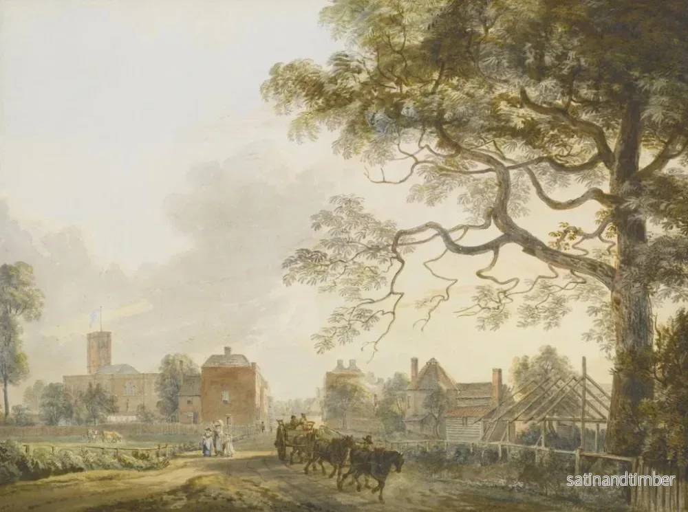 Reproduktion av målningen Woolwich - Paul Sandby - Bild 2