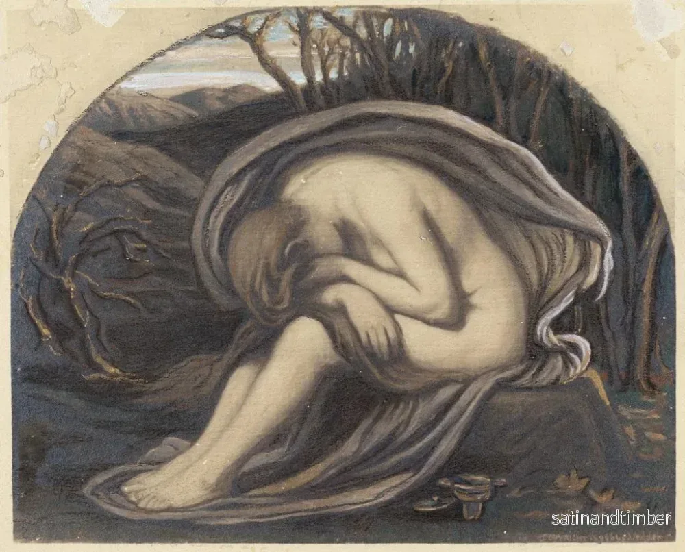 Reproduktion av målningen La Madeleine - Elihu Vedder - Bild 2