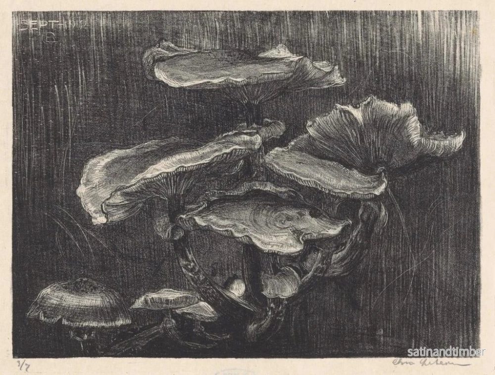 Reproduktion av målningen Champignons - Chris Lebeau - Bild 2