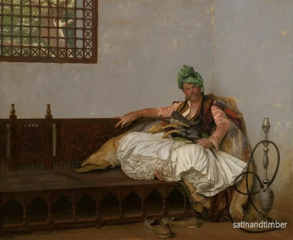 Reproduktion av målningen En chef Bashi-Bazouk - Jean-Léon Gérôme - Bild 2