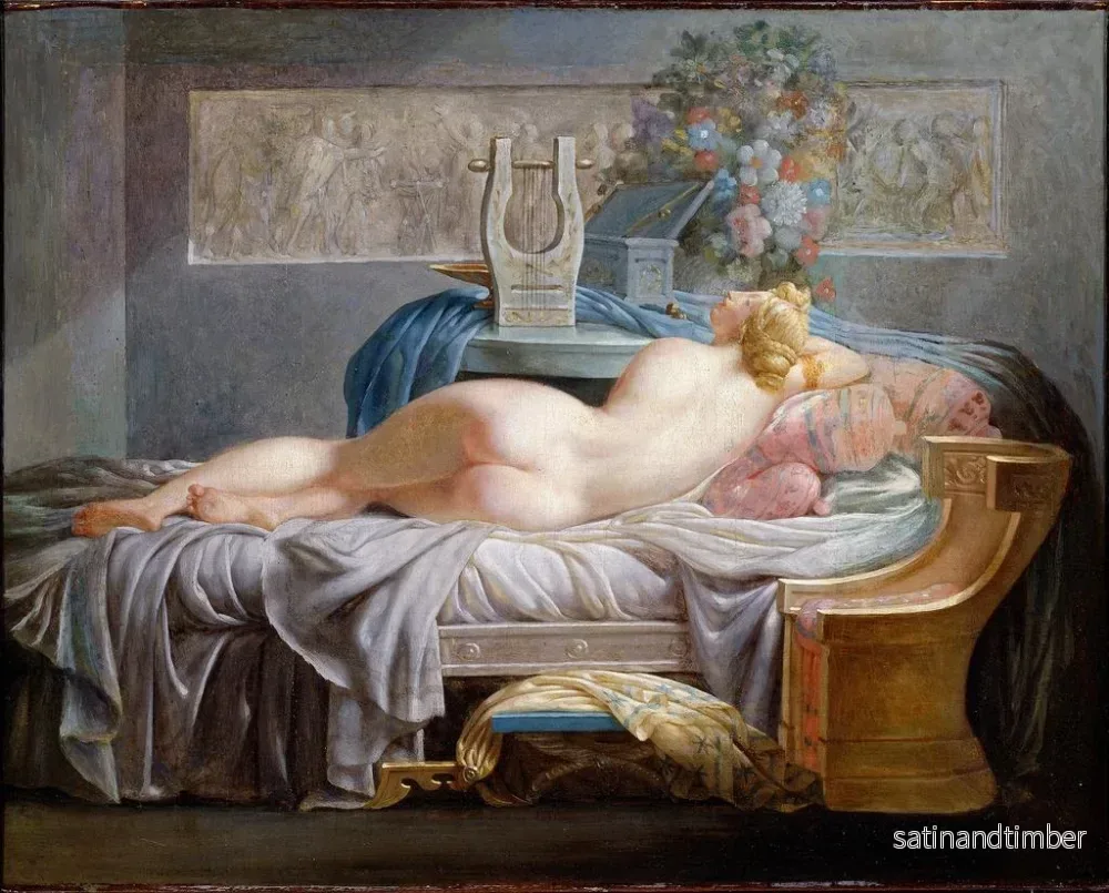 Reproduktion av målningen Sappho - Jean-Baptiste Regnault - Bild 2