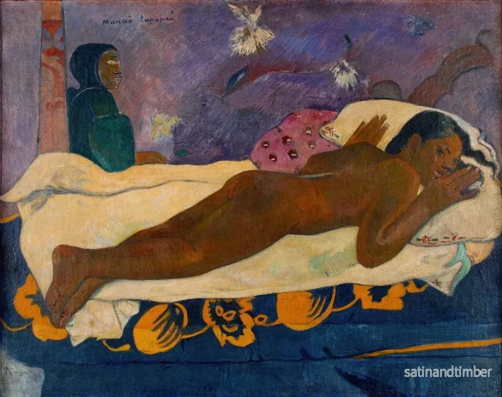 Reproduktion av målningen L'âme des ancêtres - Paul Gauguin - Bild 2