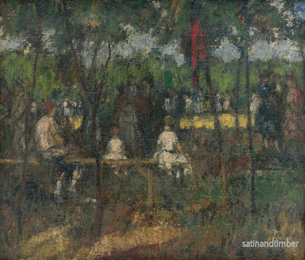 Reproduktion av målningen Festival Majles - Károly Kotász - Bild 2