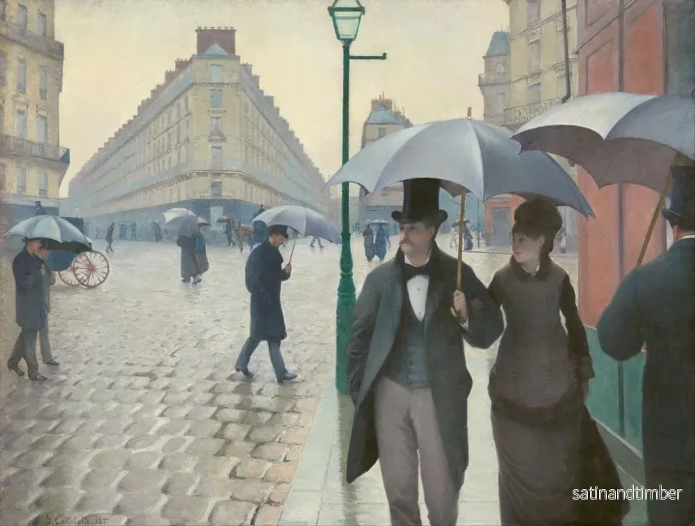 Reproduktion av målningen Rue de Paris, jour de pluie - Gustave Caillebotte - Bild 2