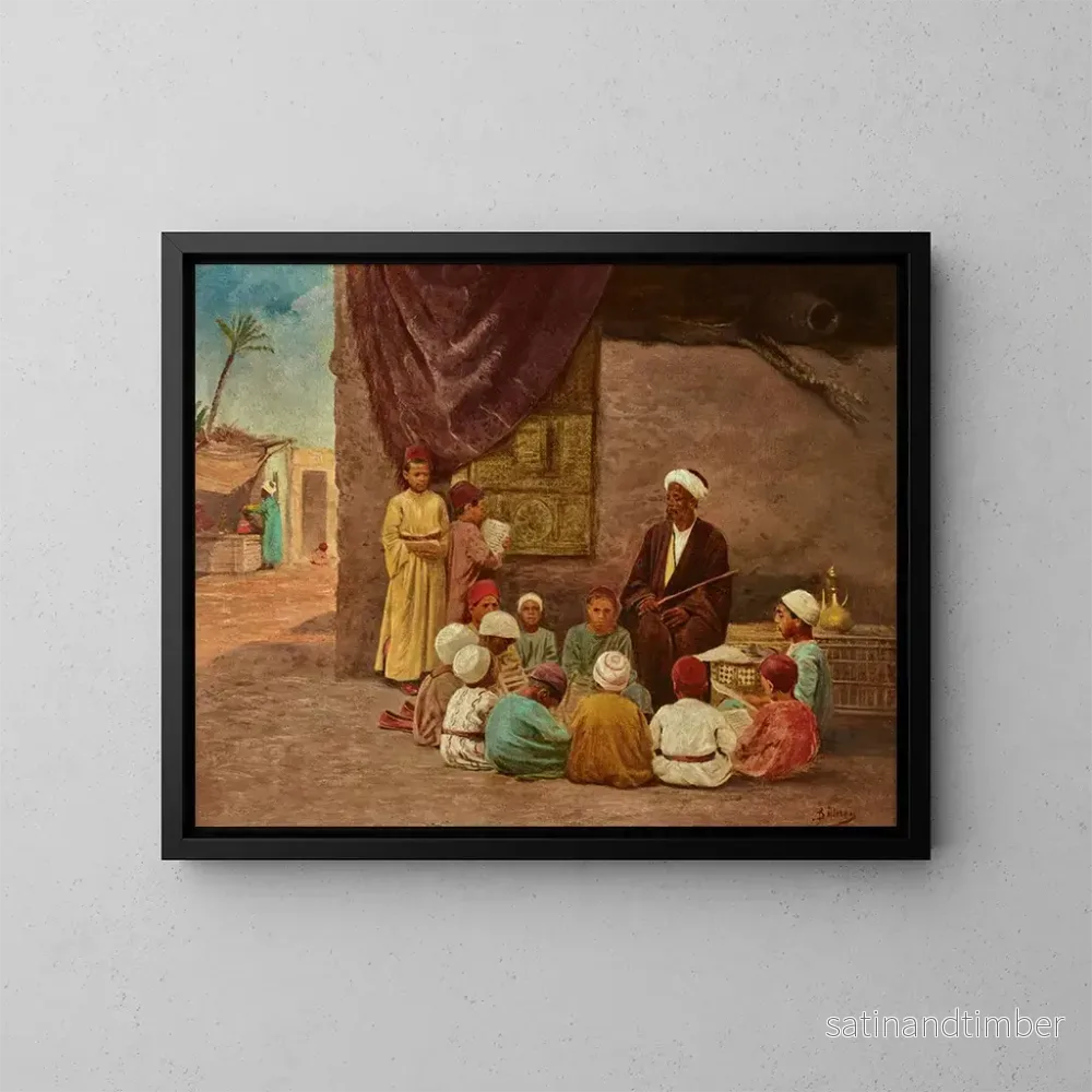 Reproduktion av målningen La madrasa - Walter Sickert