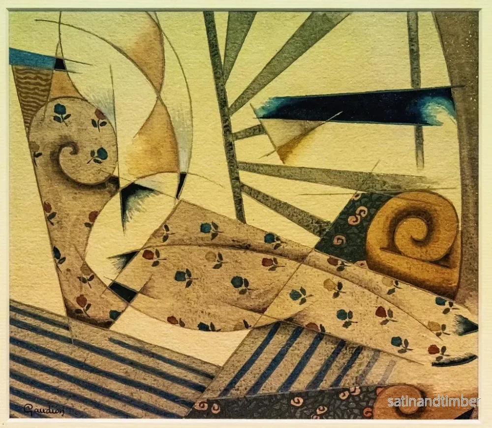 Reproduktion av målningen Odalisque kubisk - Georges Gaudion - Bild 2