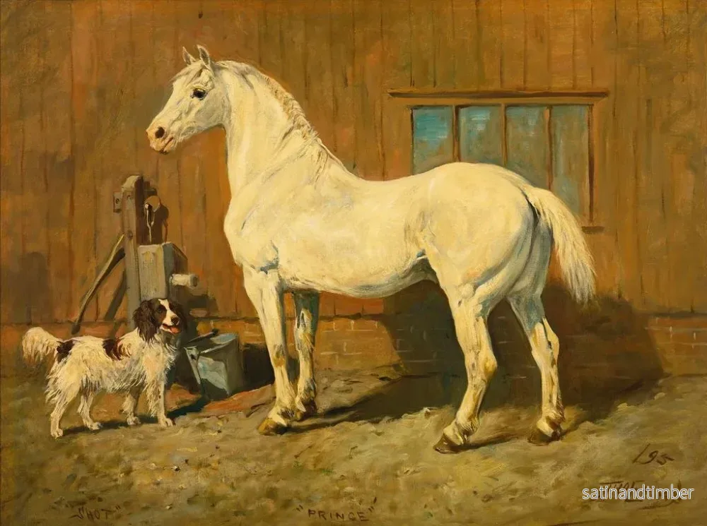 Reproduktion av målningen Prince et tir - John Emms - Bild 2
