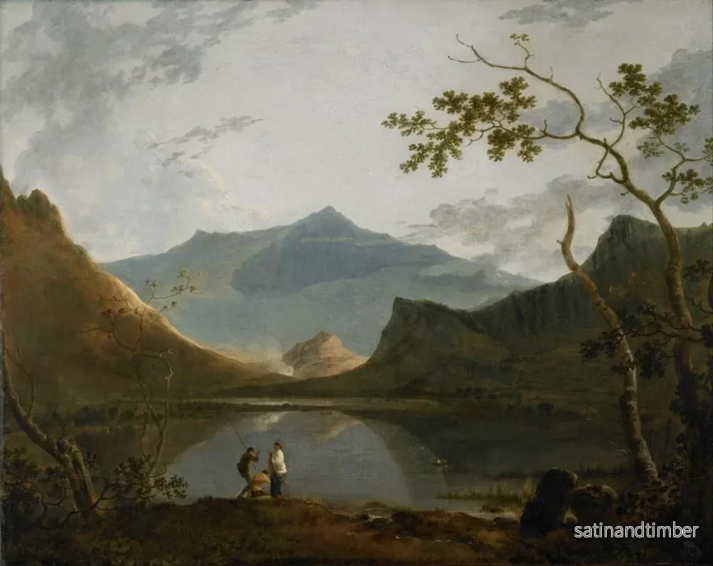 Reproduktion av målningen Snowdon från Llyn Nantlle - Richard Wilson - Bild 2