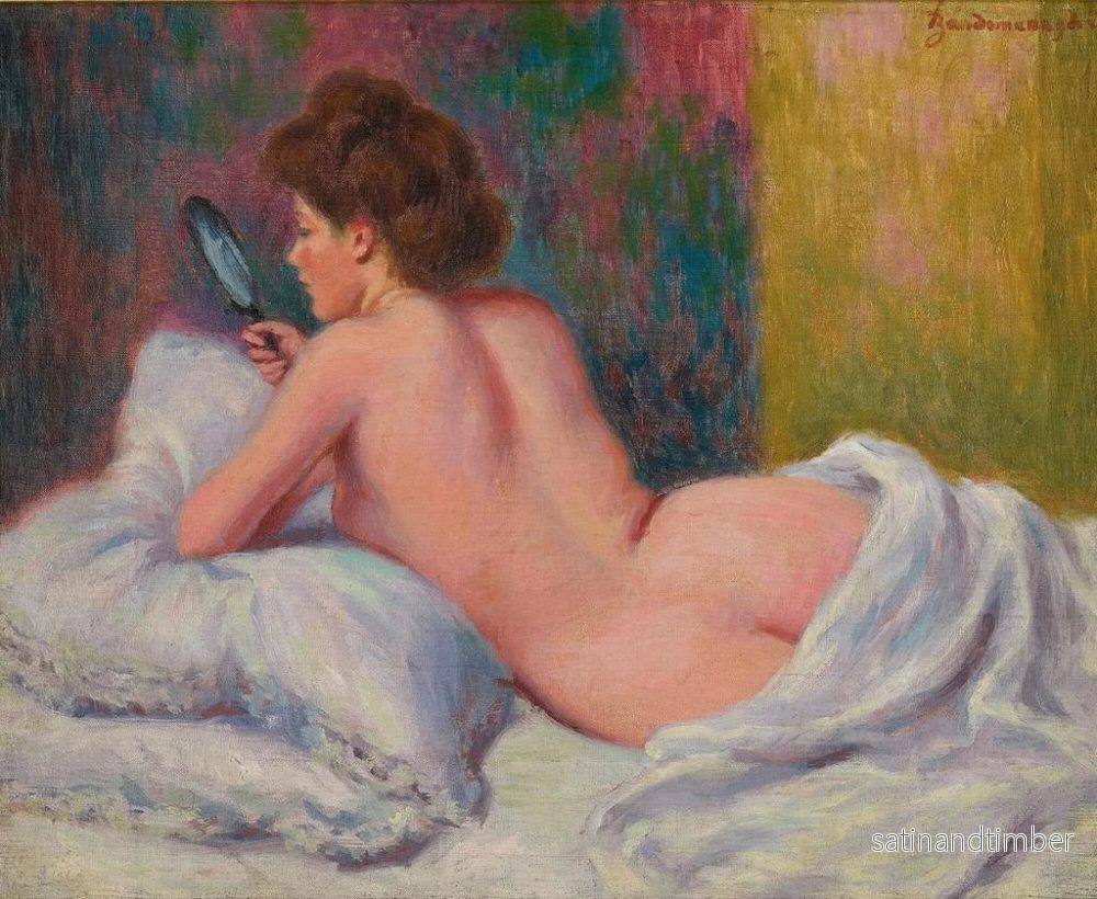 Reproduktion av målningen Le Matin - Federico Zandomeneghi - Bild 2