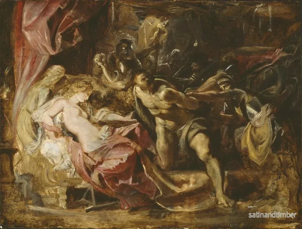 Reproduktion av målningen La Capture de Samson - Peter Paul Rubens - Bild 2