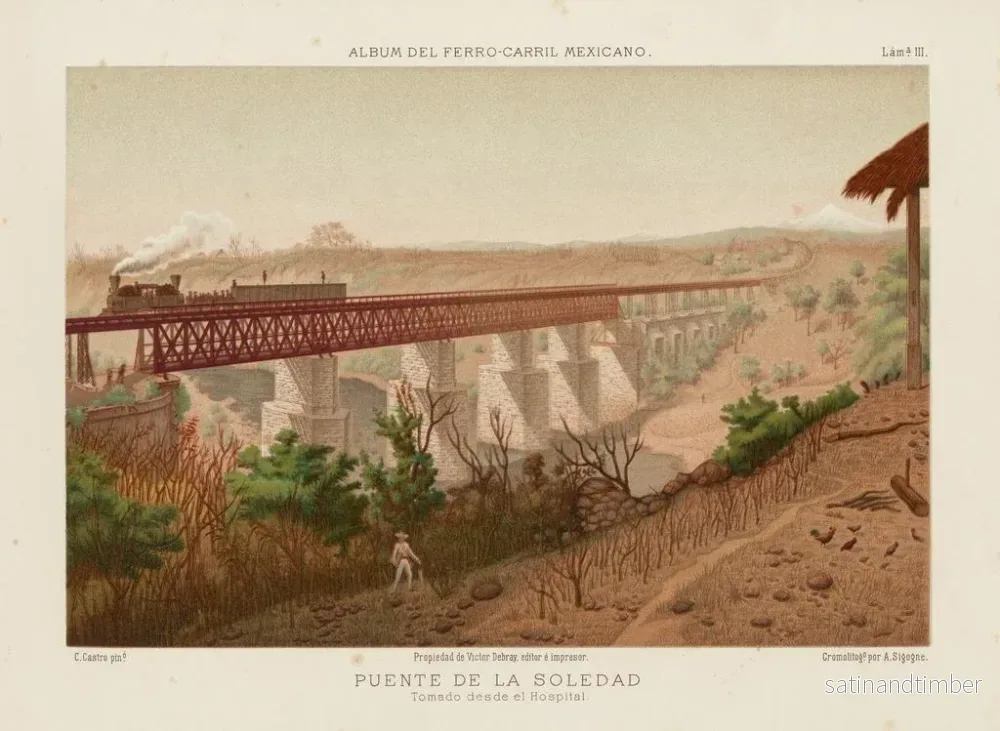 Reproduktion av målningen av Pont de la Solitude sedd från sjukhuset, planche 3 - Casimiro Castro - Bild 2