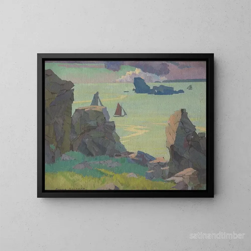 Reproduktion av målningen Finistère - Rhona Haszard