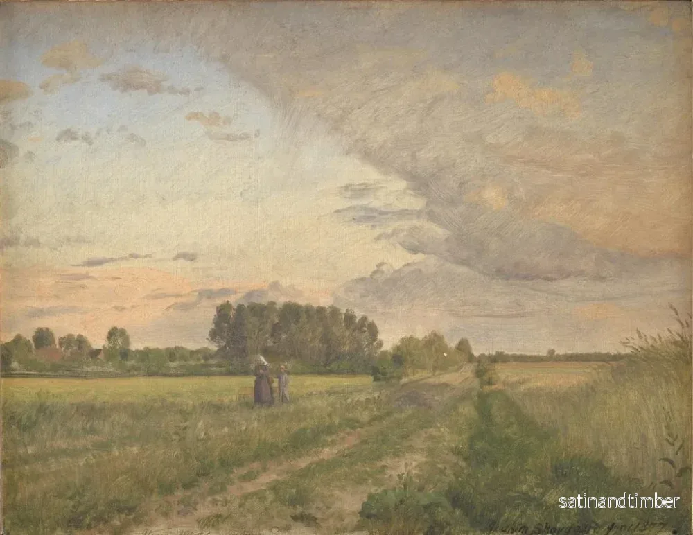 Reproduktion av målningen Landskap sommar - Joakim Skovgaard - Bild 2