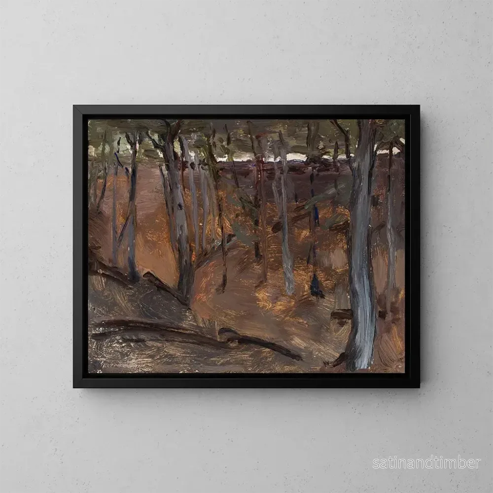 Reproduktion av målningen Skog Finland – Jan Cybis Reproduktion av målningen Skog Finland – Jan Cybis