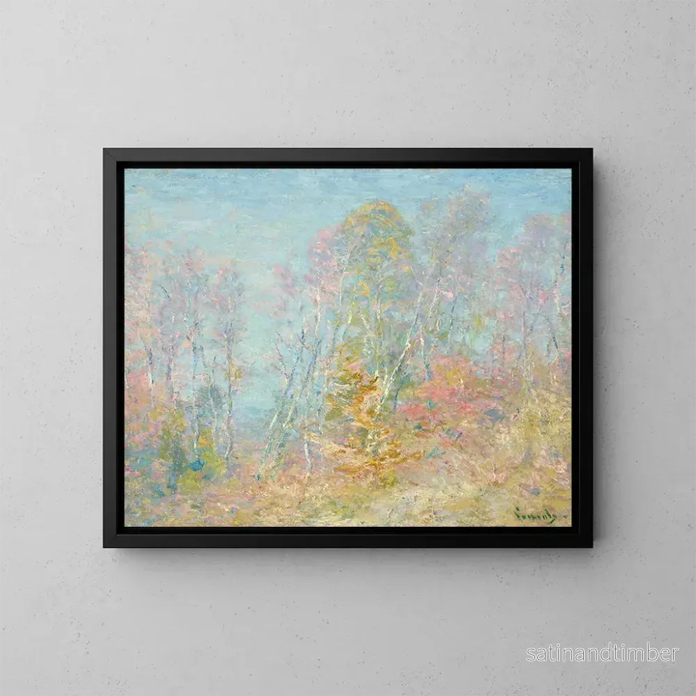 Reproduktion av målningen Symphonie - Robert William Vonnoh