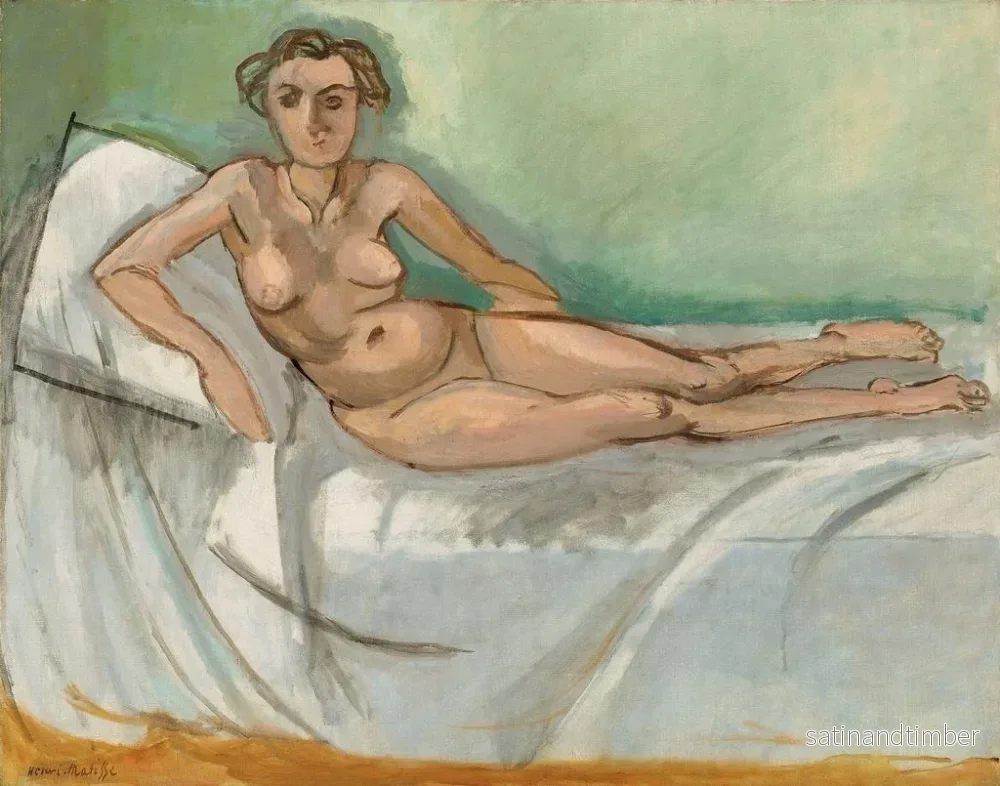 Reproduktion av målningen Nu demi-couché - Henri Matisse - Bild 2