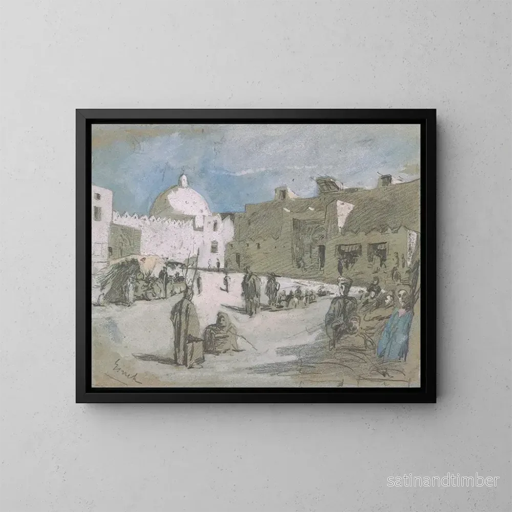 Reproduktion av målningen Esmeh - Hercules Brabazon Brabazon
