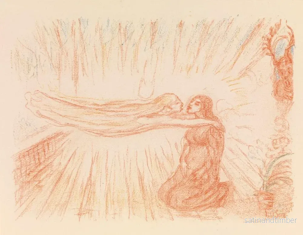 Reproduktion av målningen L'Annonciation - James Ensor - Bild 2