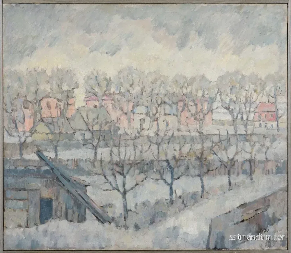 Reproduktion av målningen Landskap av Tartu - Villem Ormisson - Bild 2