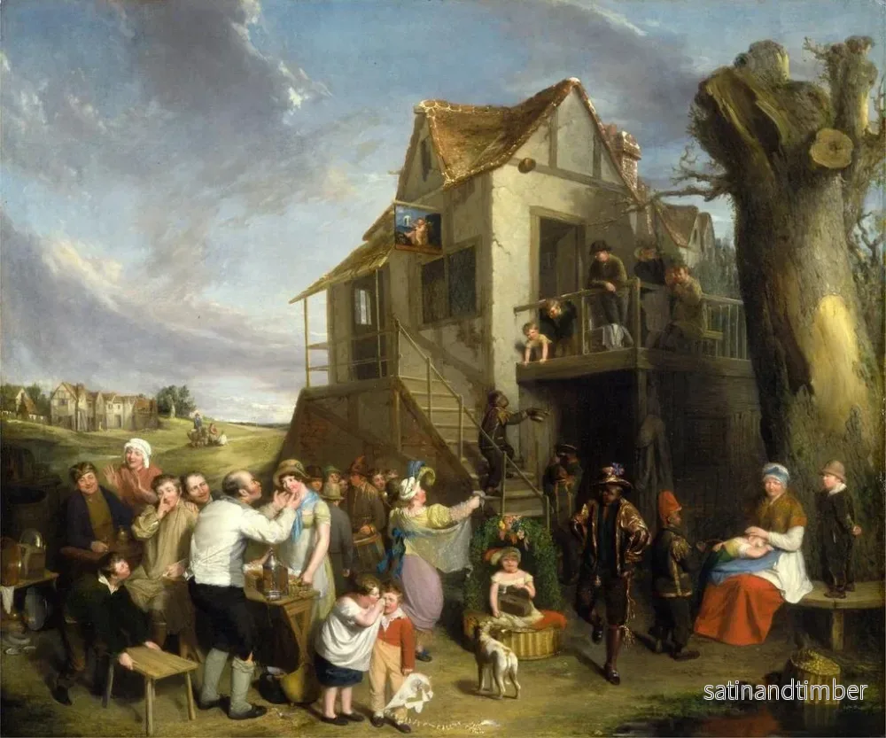 Reproduktion av målningen Fête du Travail - William Collins - Bild 2
