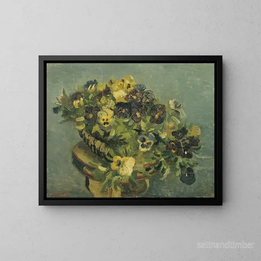 Reproduktion av målningen av en tankeboll på ett litet bord - Vincent van Gogh