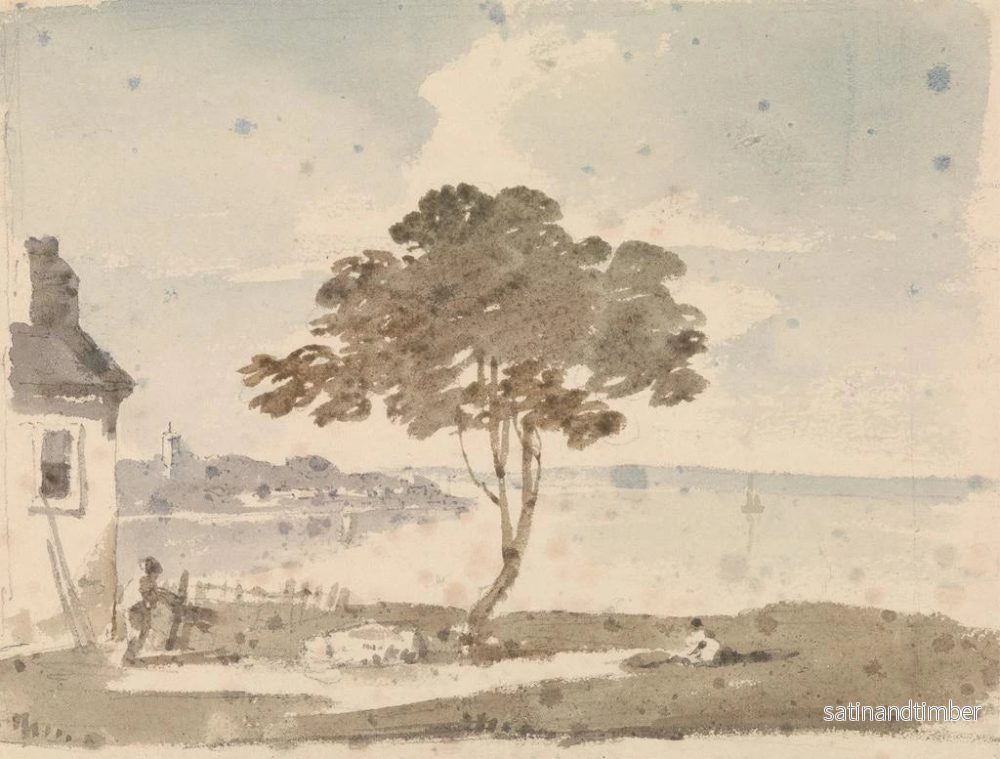 Reproduktion av målningen East Cowes, Isle of Wight - Thomas Hastings - Bild 2