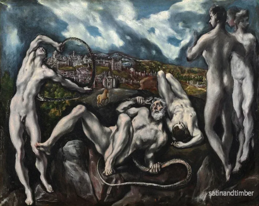 Reproduktion av målningen Laocoon - El Greco - Bild 2