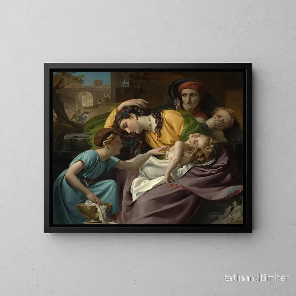 Reproduktion av målningen Le Massacre des Innocents – François-Joseph Navez Reproduktion av målningen Le Massacre des Innocents – François-Joseph Navez
