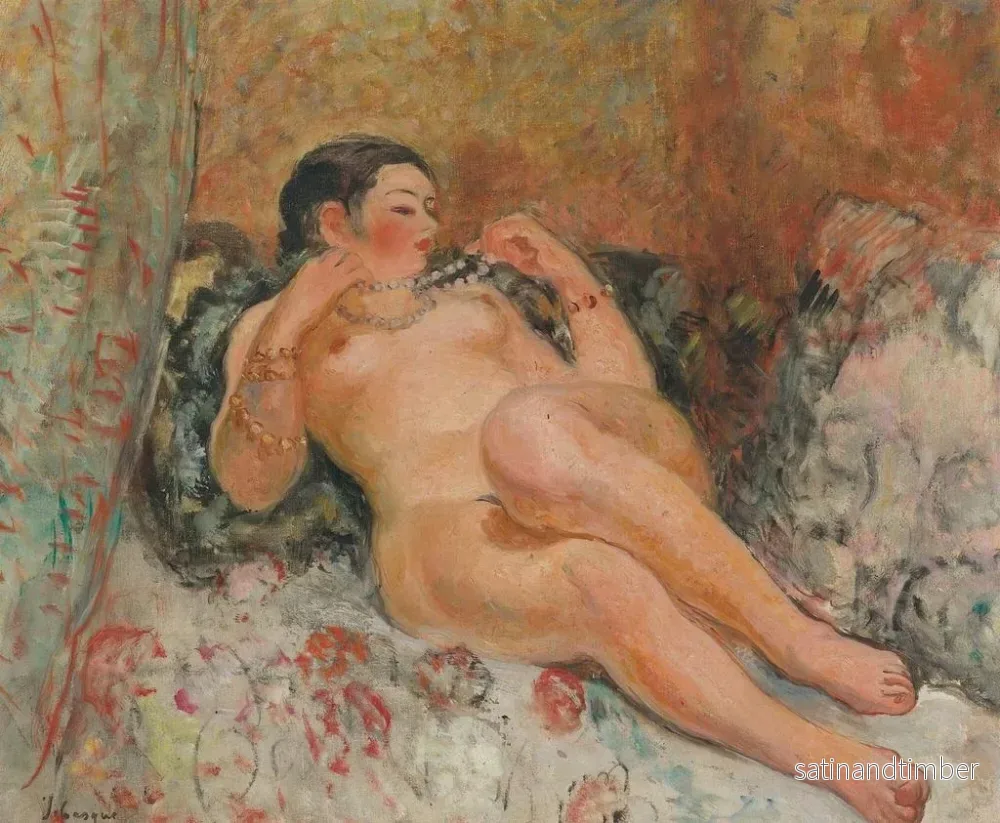Reproduktion av målningen Nu allongé - Henri Lebasque - Bild 2