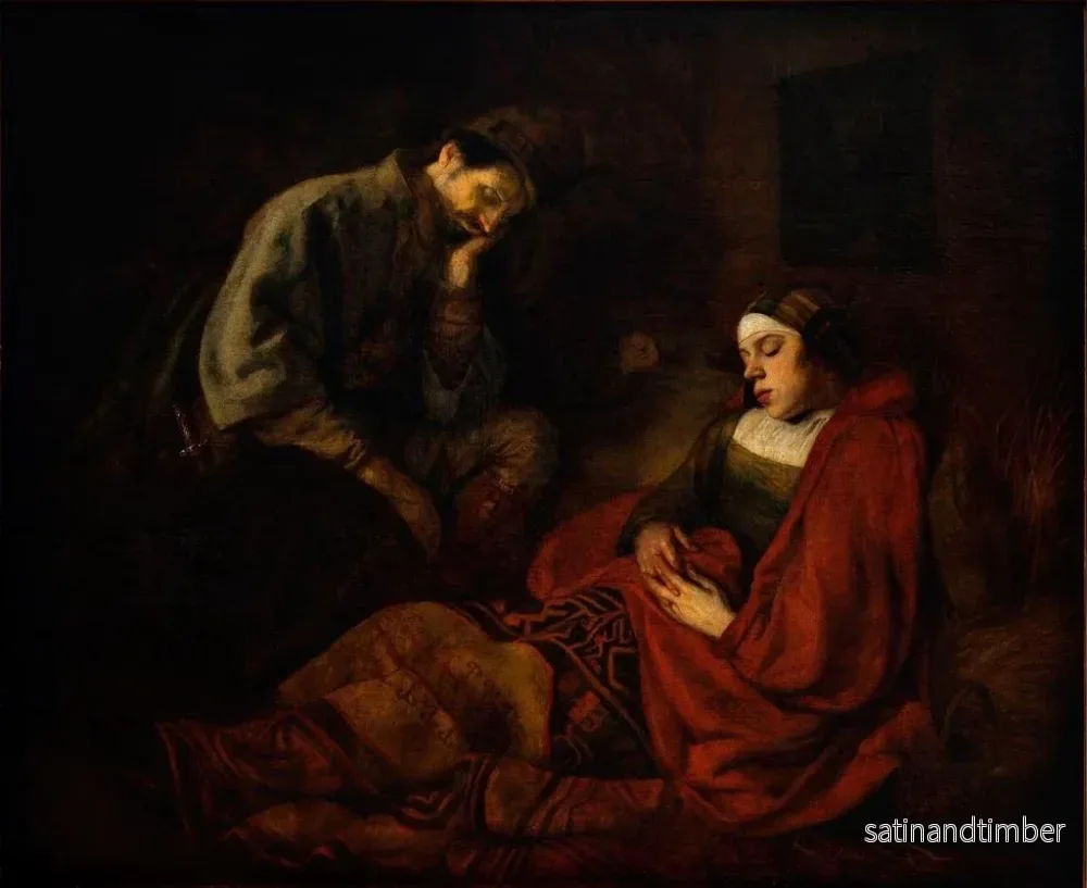 Reproduktion av målningen La Sainte Famille - Ferdinand Bol - Bild 2