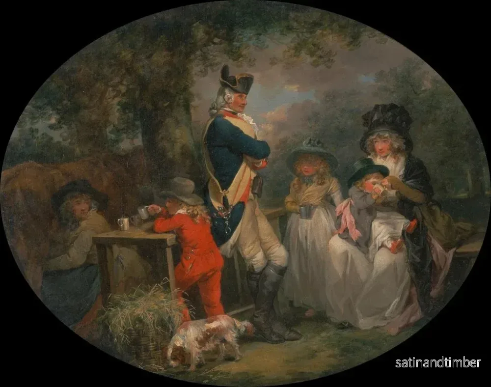 Reproduktion av målningen av Parc de St James - George Morland - Bild 2