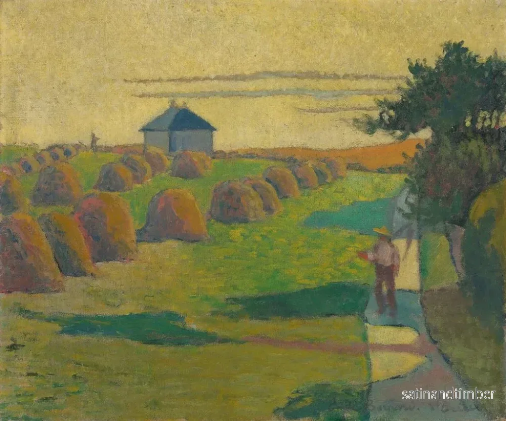 Reproduktion av målningen Saint-Briac - Émile Bernard - Bild 2