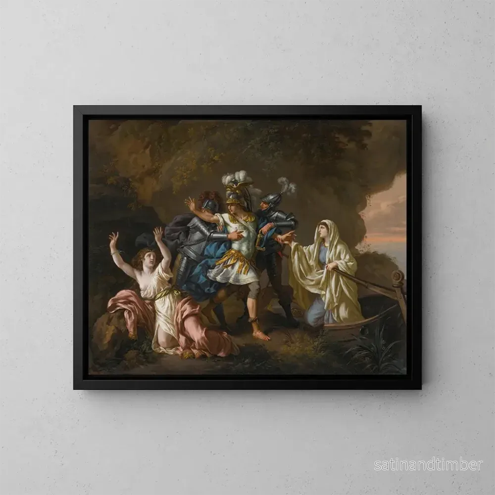 Reproduktion av målningen Rinaldo och Armide - Jean-Jacques Lagrené