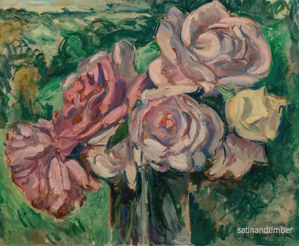 Reproduktion av målningen Rosor - Émile Othon Friesz - Bild 2