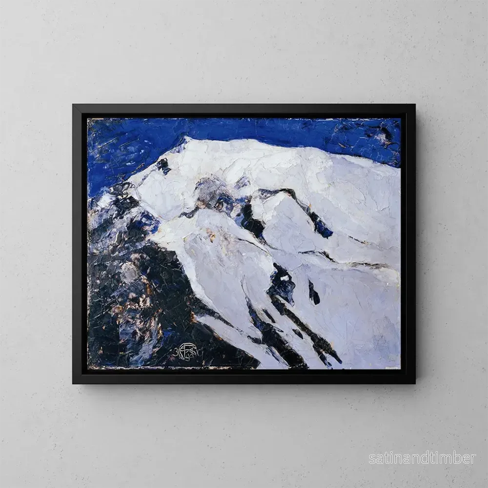 Reproduktion av målningen Le Klausen du Ortler – Franz Secky Reproduktion av målningen Le Klausen du Ortler – Franz Secky