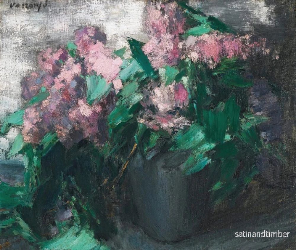 Reproduktion av målningen Lilas - János Vaszary - Bild 2