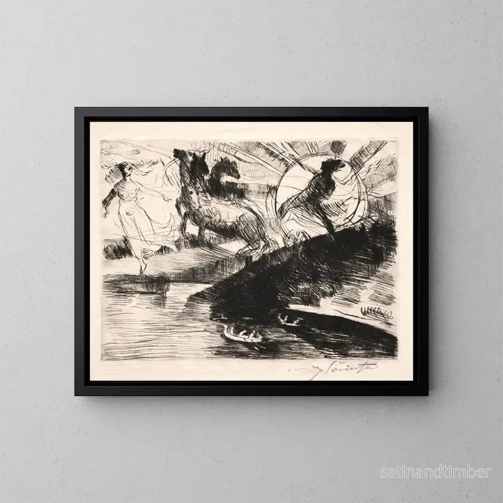 Reproduktion av målningen Hélios – Lovis Corinth Reproduktion av målningen Hélios – Lovis Corinth