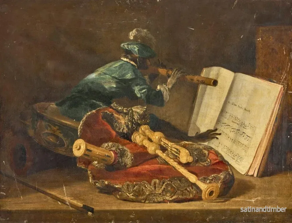 Reproduktion av målningen Le singe musicien - Philippe Rousseau - Bild 2