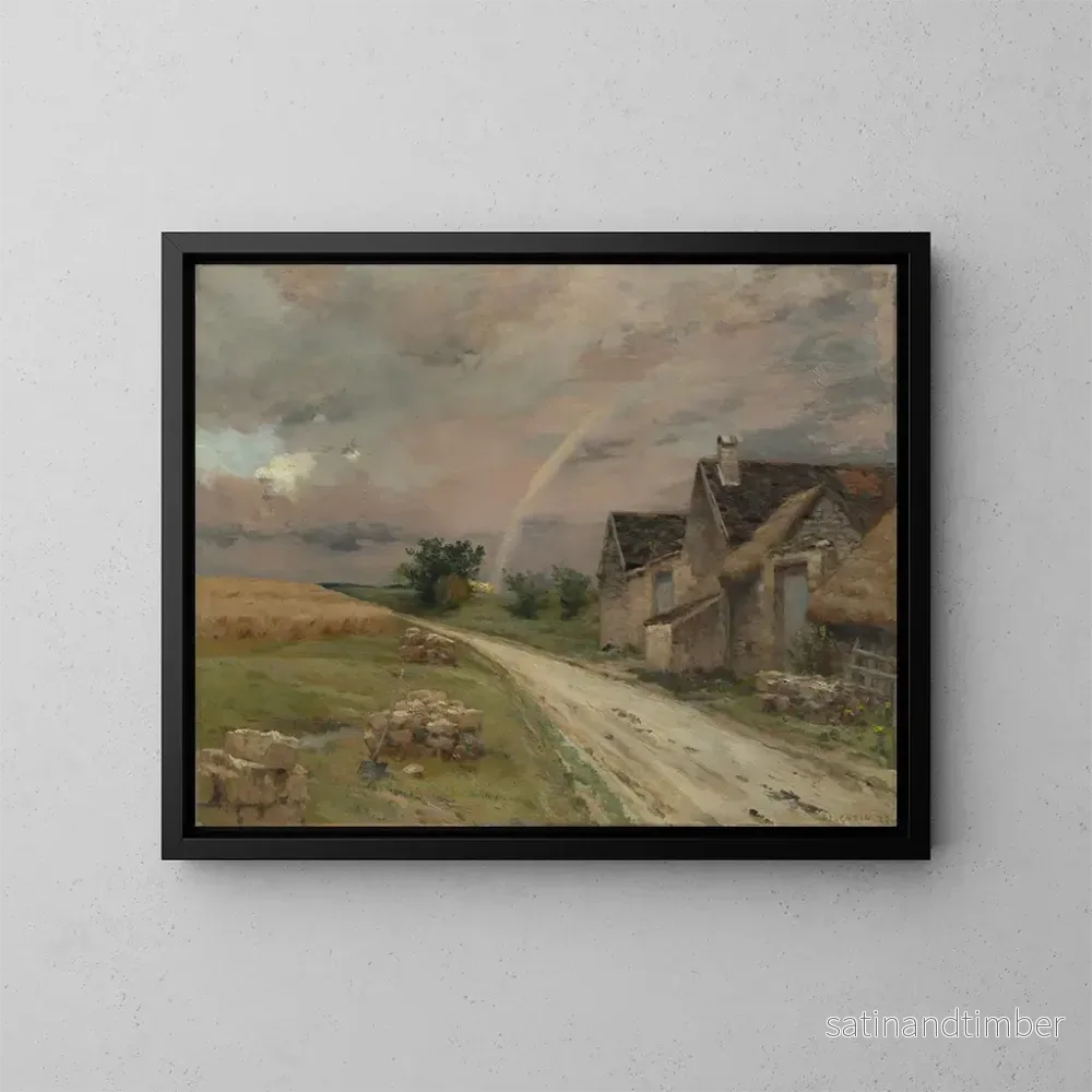Reproduktion av målningen Les arches de l'arc-en-ciel - Jean-Charles Cazin