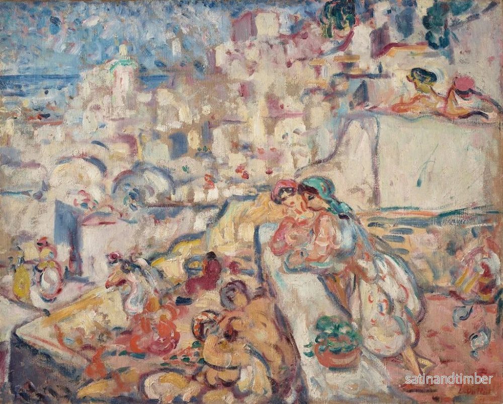 Reproduktion av målningen Alger, Casbahen - Louis Valtat - Bild 2