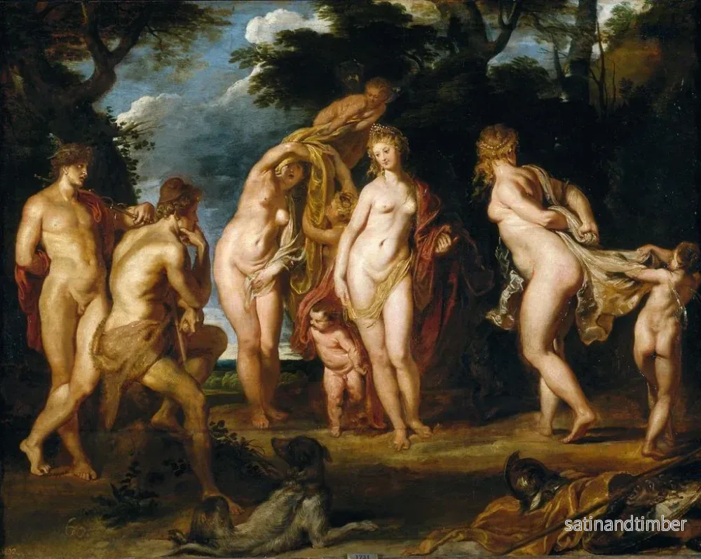 Reproduktion av målningen Le Jugement de Paris - Peter Paul Rubens - Bild 2
