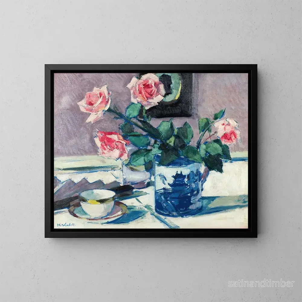 Reproduktion av målningen Roses roses – Francis Campbell Boileau Cadell Reproduktion av målningen Roses roses – Francis Campbell Boileau Cadell