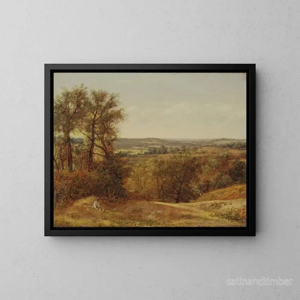 Reproduktion av tavlan Dedhamdalen – John Constable Reproduktion av tavlan Dedhamdalen – John Constable
