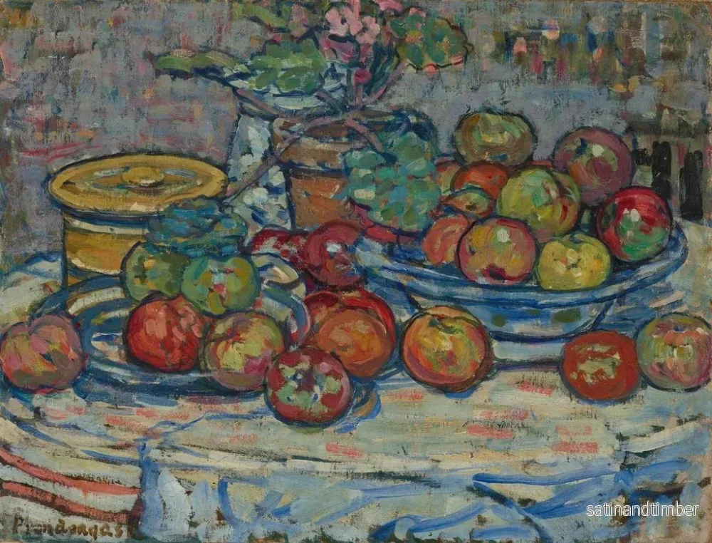 Reproduktion av målningen Naturtavla - Maurice Prendergast - Bild 2