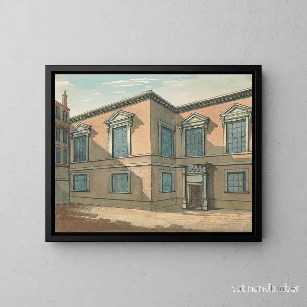 Reproduktion av målningen Salle des Joiners - Samuel Ireland